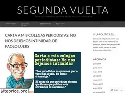Sites similar to segundavueltasv.wordpress.com