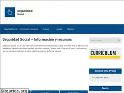 Sites similar to seguridadsocialweb.com