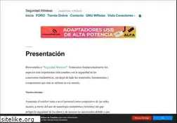 Sites similar to seguridadwireless.net