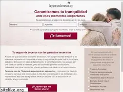 Sites similar to segurosdedecesos.org