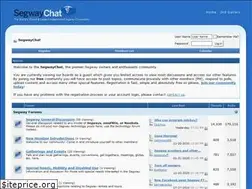 Sites similar to segwaychat.org