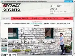 Sites similar to segwayofontario.com
