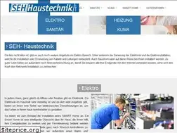 Sites similar to seh-haustechnik.de