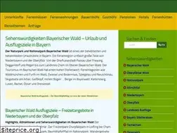 Sites similar to sehenswerter-bayerischer-wald.de