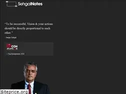 Sites similar to sehgalnotes.com