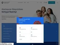 Sites similar to sehiyye.gov.az