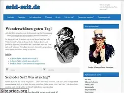 Sites similar to seid-seit.de