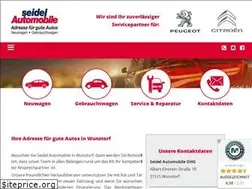 Sites similar to seidel-automobile.de