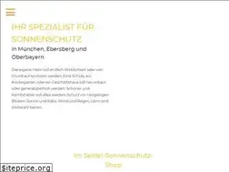 Sites similar to seidel-sonnenschutz.de