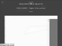 Sites similar to seifertfragments.de