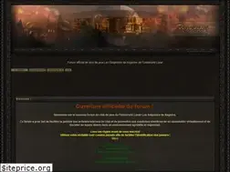 Sites similar to seigneursdenaguere.forumactif.org