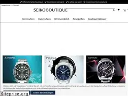 Sites similar to seiko-boutique.de