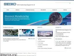 Sites similar to seiko-mfg.sg