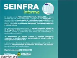 Sites similar to seinfra.am.gov.br