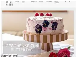 Sites similar to seinundhaben.de