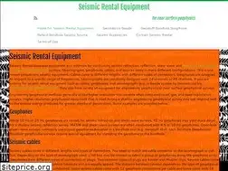 Sites similar to seismicrental.com