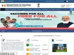 Sites similar to seismo.gov.in