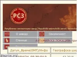 Sites similar to seismo.gov.rs