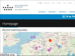 Sites similar to seismologie.be