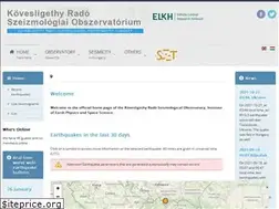 Sites similar to seismology.hu