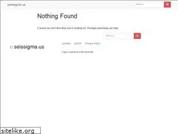 Sites similar to seissigma.us