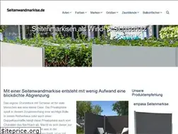 Sites similar to seitenwandmarkise.de