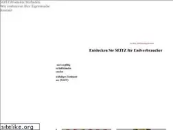Sites similar to seitz-tiernahrung.de