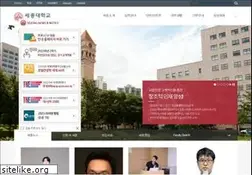 Sites similar to sejong.ac.kr