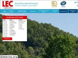 Sites similar to sejour-linguistique-lec.fr
