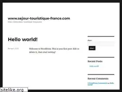 Sites similar to sejour-touristique-france.com