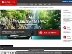 Sites similar to sejours.com