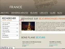 Sites similar to sejoursvoyagesfrance.com