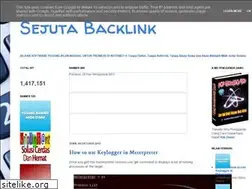 Sites similar to sejutabacklink.blogspot.com