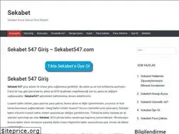 Sites similar to sekabetsitesi.com