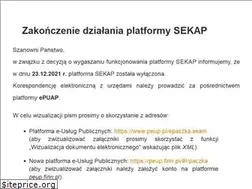 Sites similar to sekap.pl