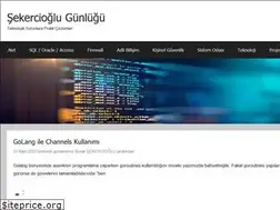 Sites similar to sekercioglu.eu