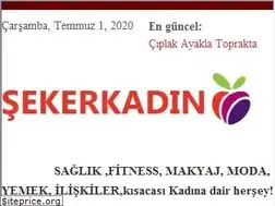 Sites similar to sekerkadin.com