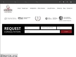 Sites similar to sekhonlaw.ca