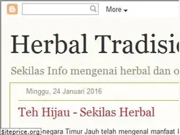 Sites similar to sekilasherbal.blogspot.com