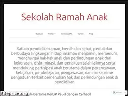 Sites similar to sekolahramahanak.wordpress.com