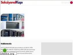 Sites similar to seksiyonelkapi.net