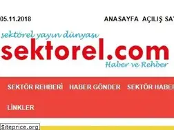 Sites similar to sektorel.com