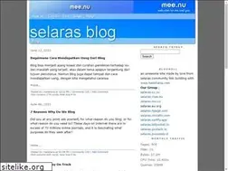 Sites similar to selaras.mee.nu
