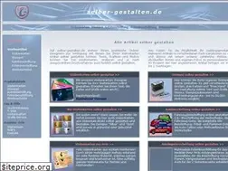 Sites similar to selber-gestalten.de