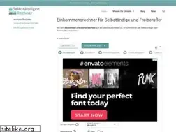Sites similar to selbstaendigen-rechner.de