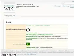 Sites similar to selbsterkenntnis-wiki.de