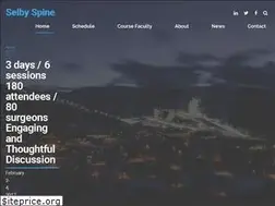 Sites similar to selbyspine.org