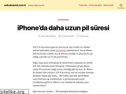 Sites similar to selcuksenol.com.tr