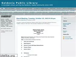 Sites similar to seldovialibrary.wordpress.com