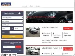 Sites similar to selectcarsales.ca
